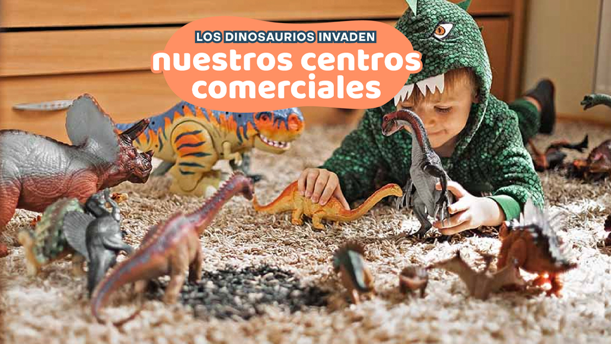 El sorprendente mundo de los dinosaurios está en nuestros centros  comerciales - Revista Sorpréndete