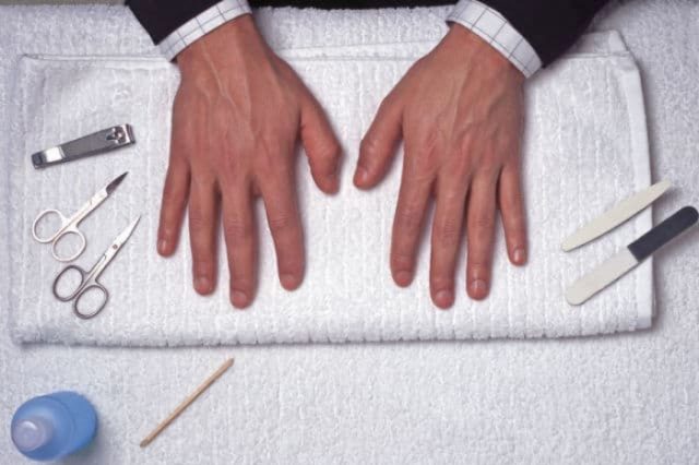 Manicure para hombres